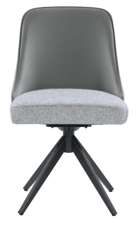 Paulita 2-Tone Dining Swivel Chair - Set of 2 Chairs