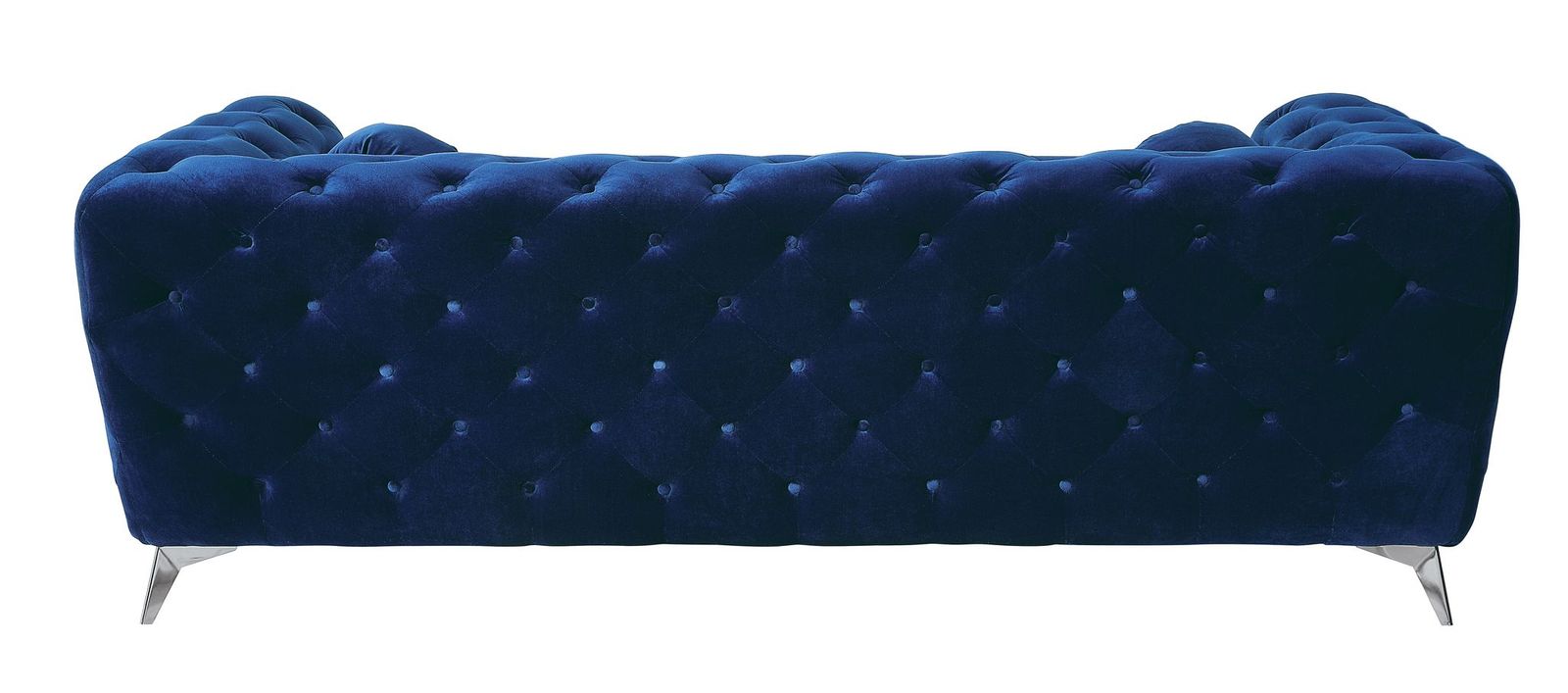 Atronia Modern Velvet Tufted Sofa in Vibrant Blue
