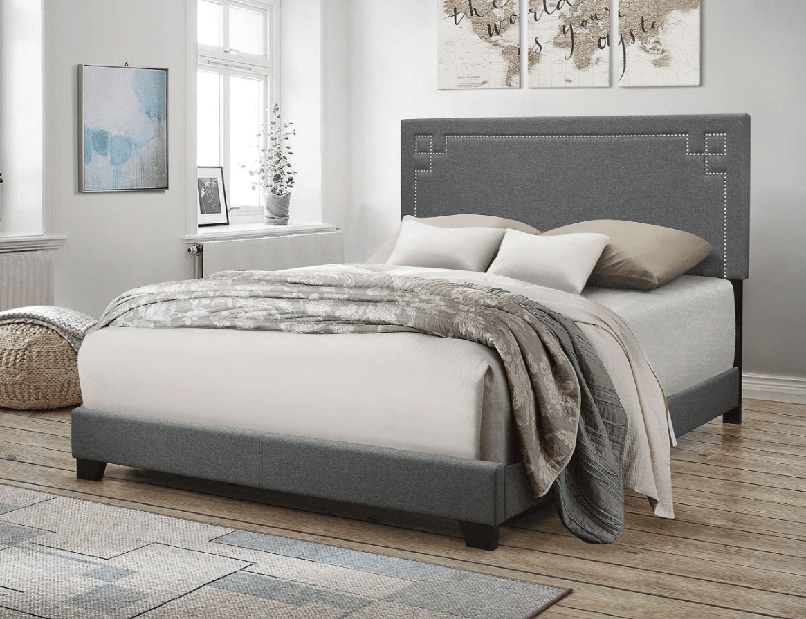 Ishiko II Queen Panel Bed in Gray