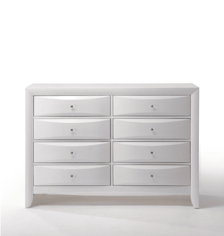 Ireland 8-Drawer Dresser in White - ACME 21706