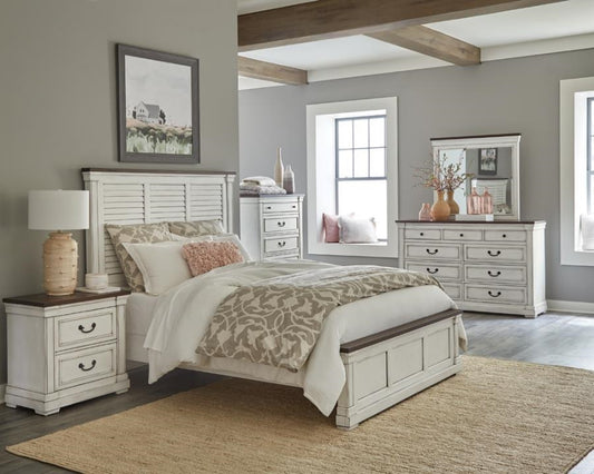 Hillcrest Farmhouse Style 5pc King Bedroom Set