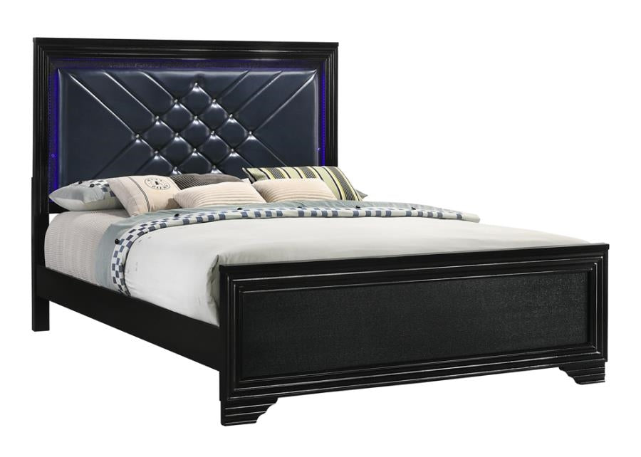 Penelope Contemporary Glam Eastern King Bed