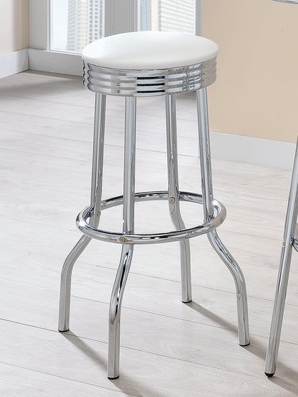 Martin's Retro Swivel Bar Stool Set of 2