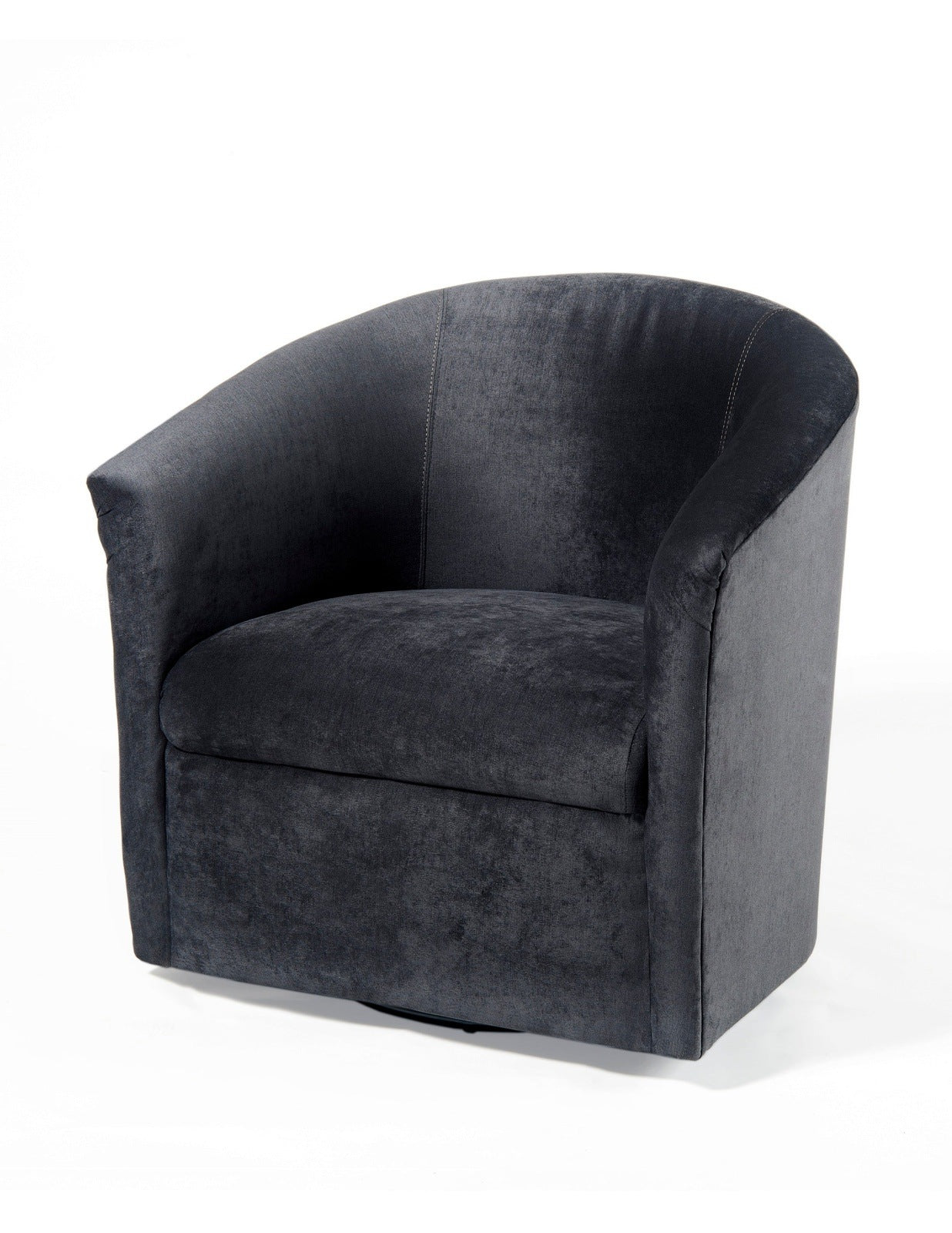 Eden Charcoal Swivel Chair