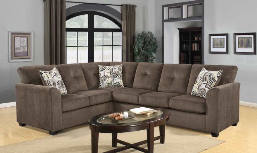 3000 Kennedy Sectional in Chocolate