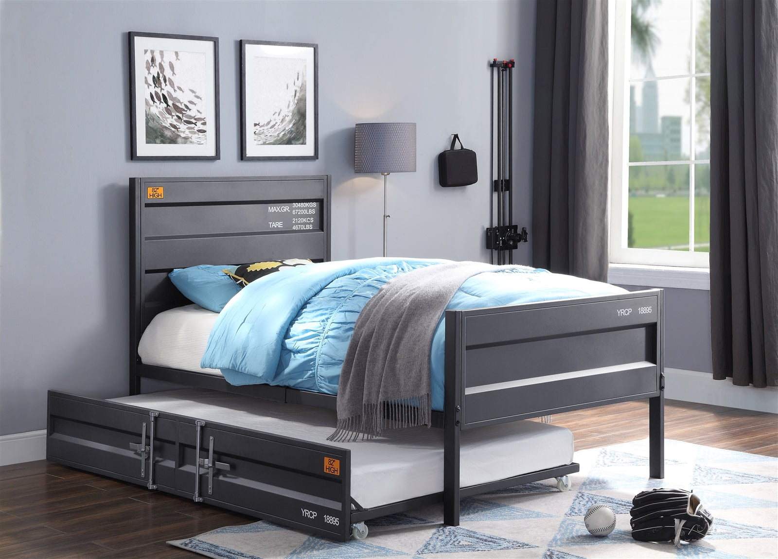 Cargo Container Theme Twin Bed - ACME 35920