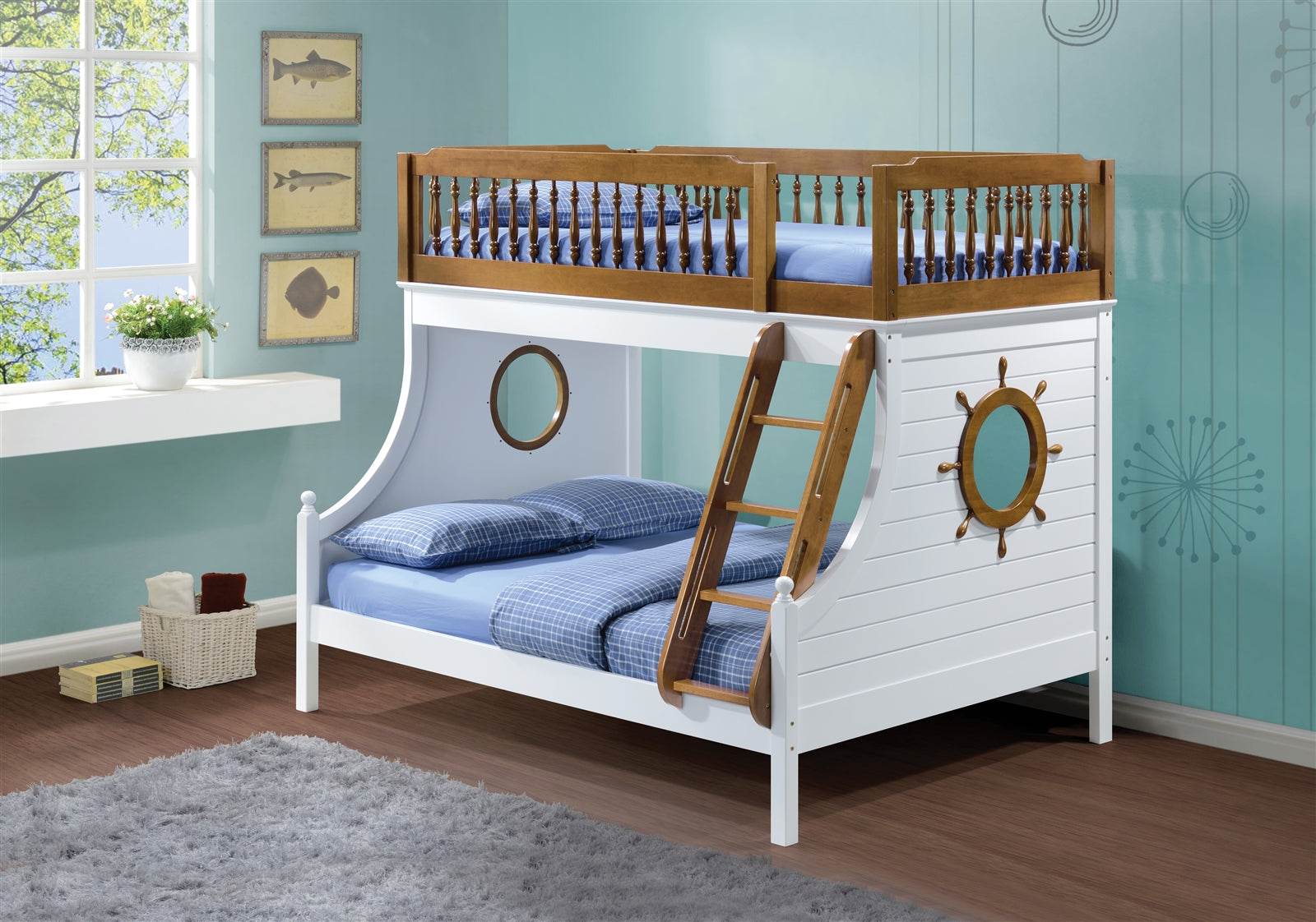 Farah Little Sailor Twin-Full Bunk Bed