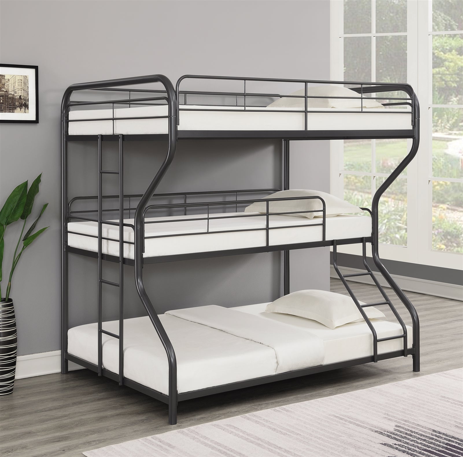 Garner Triple Full/Twin/Full Bunk Bed