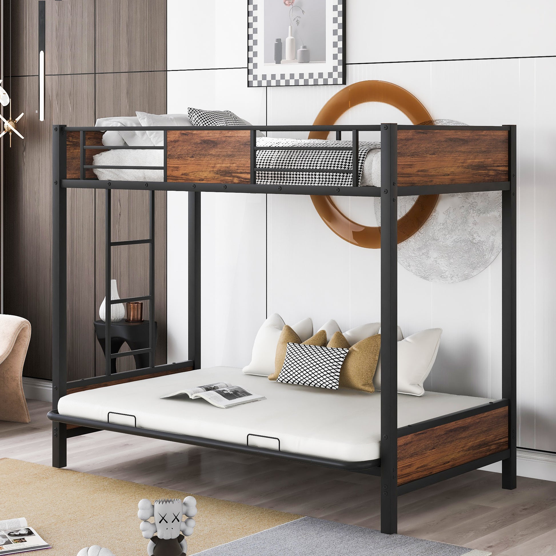 Twin over Futon Bunk Bed