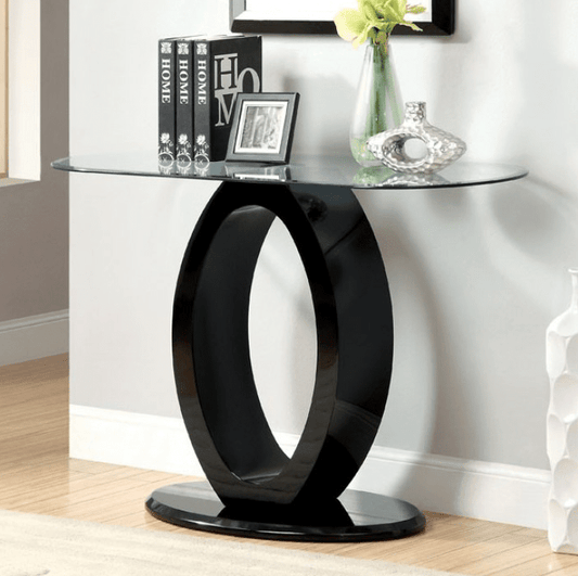 Lodia Black High Gloss Sofa Table