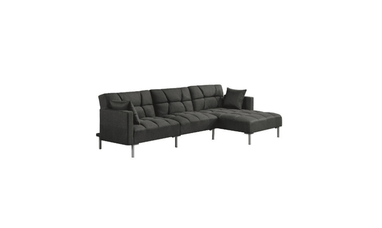 ACME Duzzy Reversible Adjustable Sectional Sofa w-2 Pillows - 50485