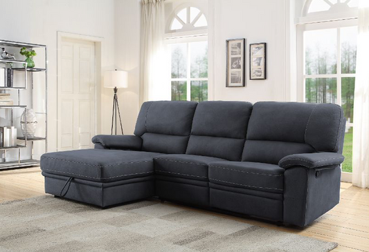 Acme Furniture Trifora Reclining Sectional