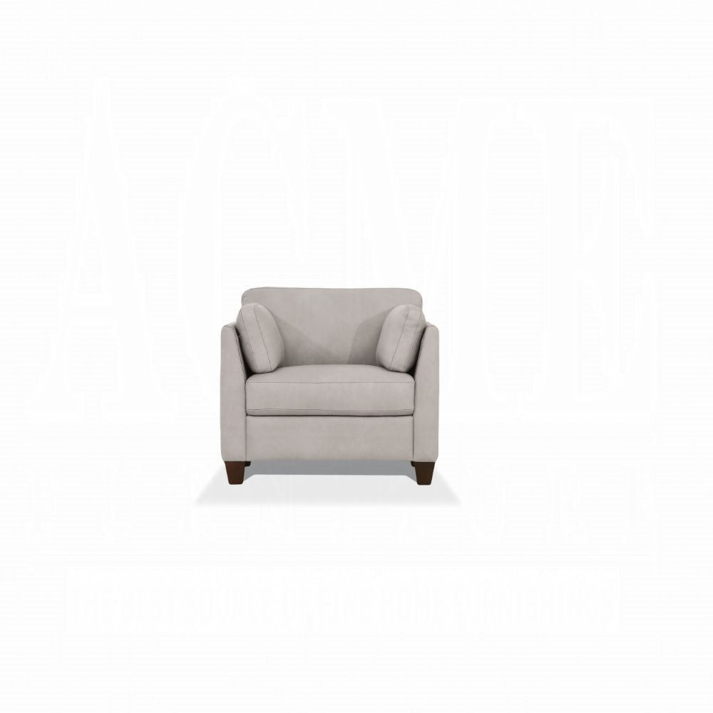 ACME Matias Chair - 55017 - Dusty White Leather
