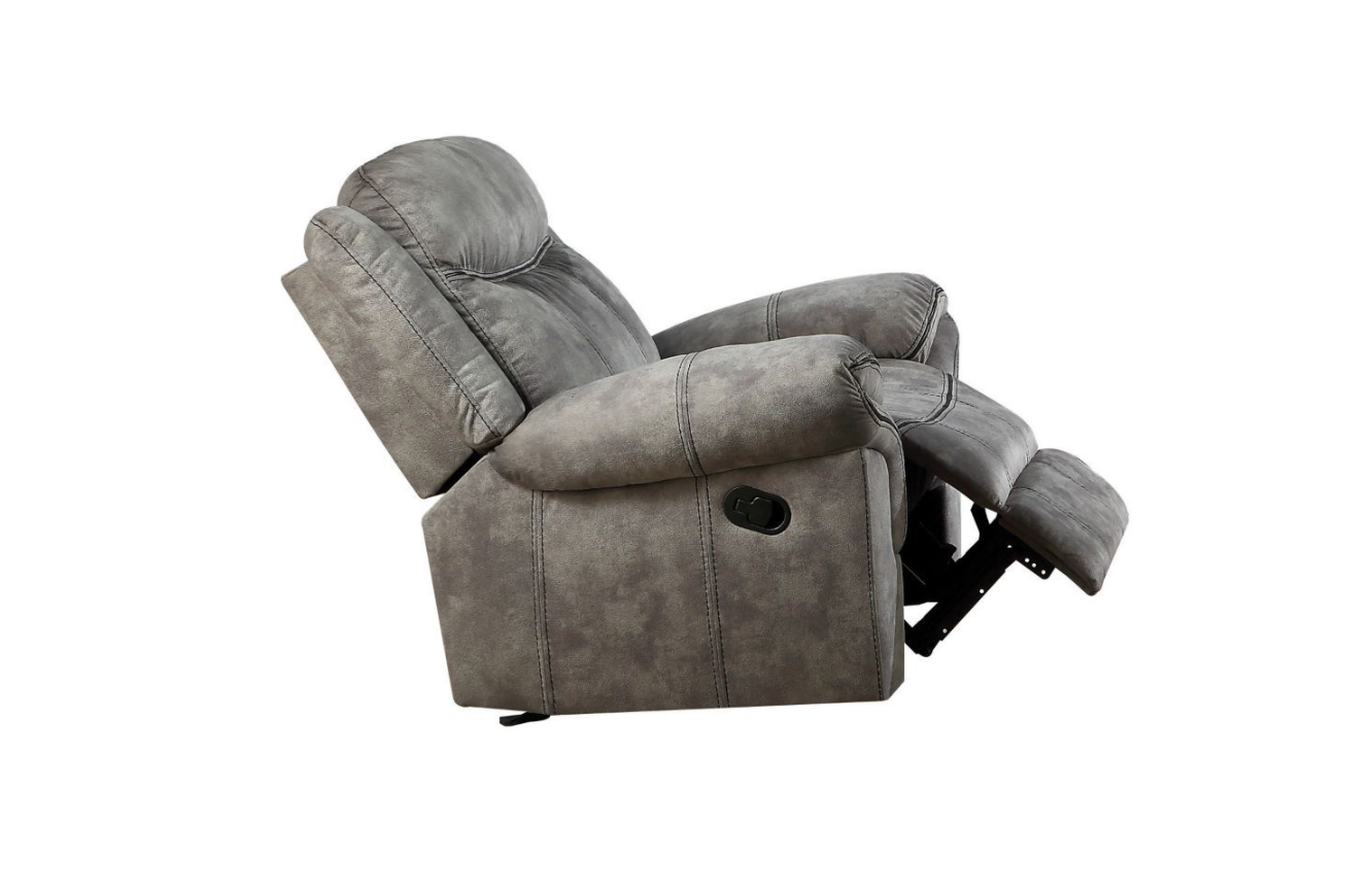ACME Zubaida Chair - 2-Tone Gray Velvet