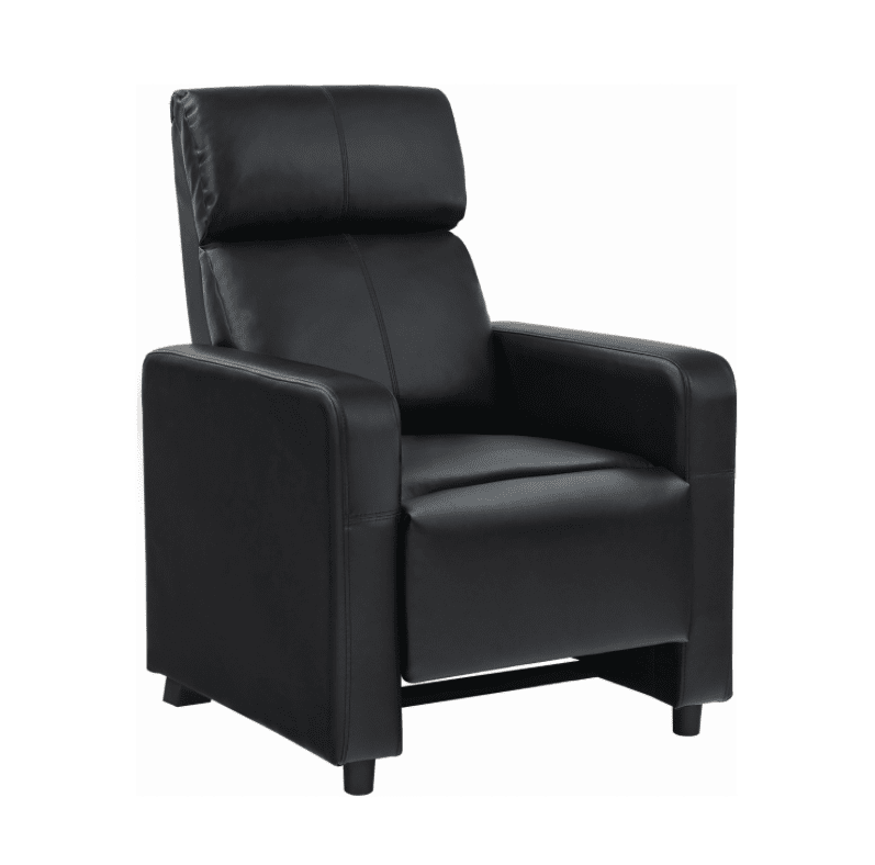 Toohey Modern Black 5pc Home Theater Seating