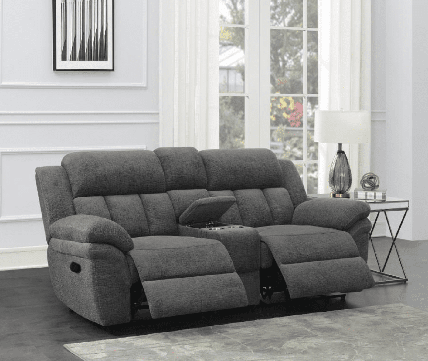Bahrain Upholstered Motion Sofa