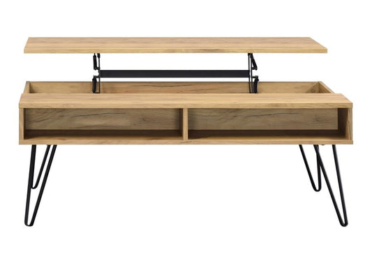 Lift Top Coffee Table in Golden Oak