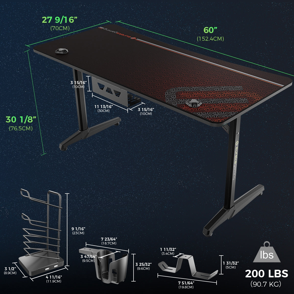 Tarnov Gaming Desk