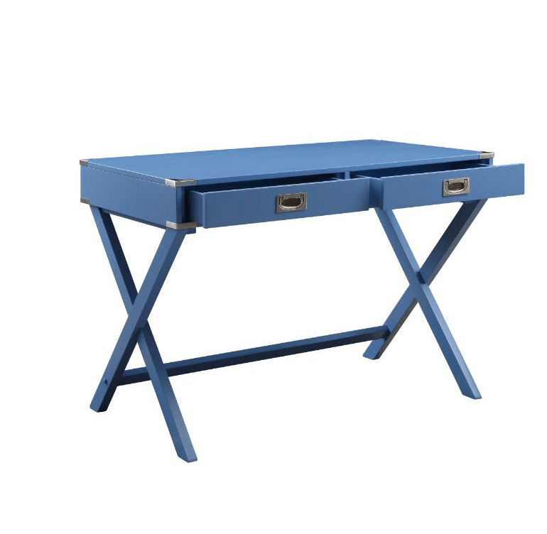 Amenia Writing Desk in Light Blue - ACME 93000