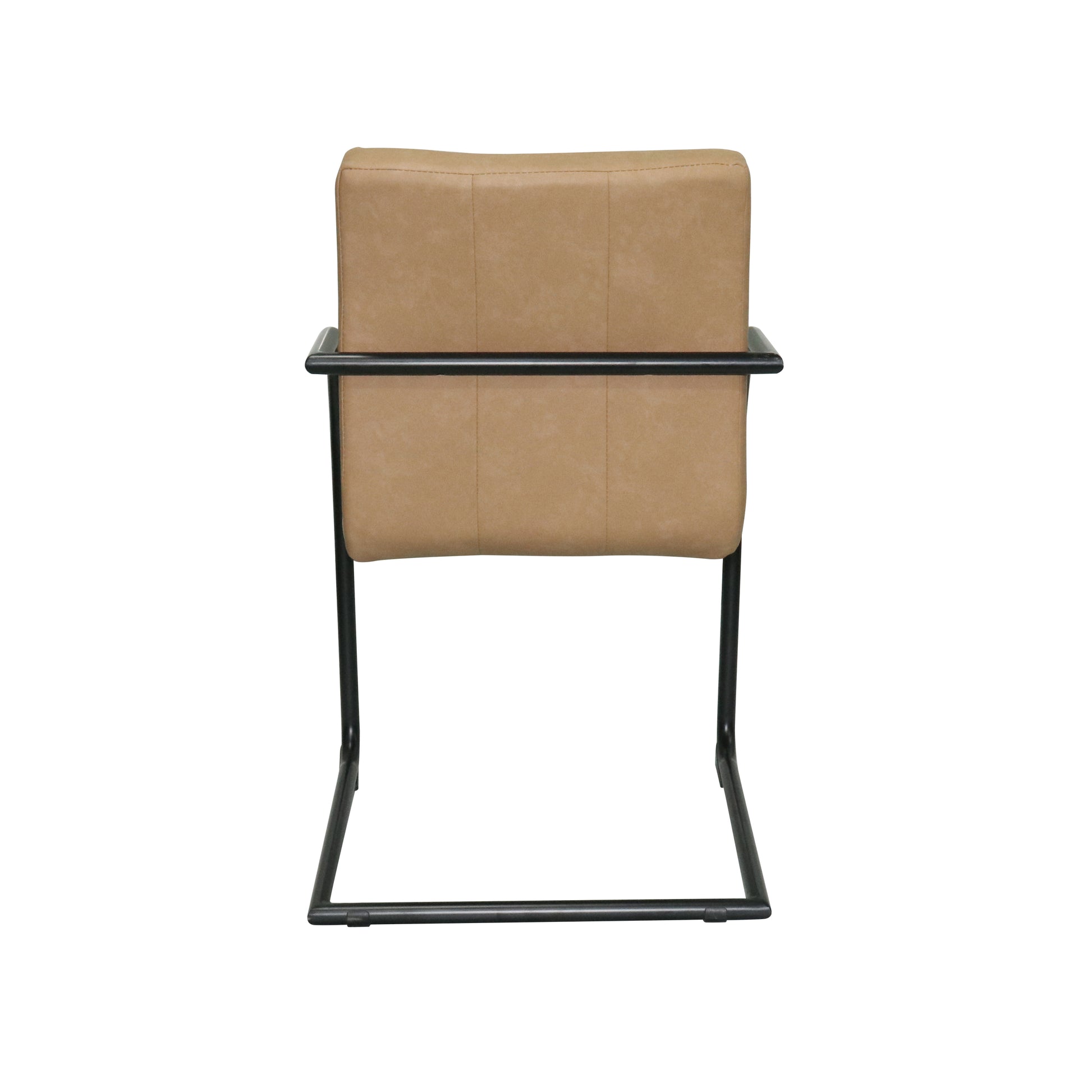 Modrest Ivey Modern Tan Dining Chair Set of 2