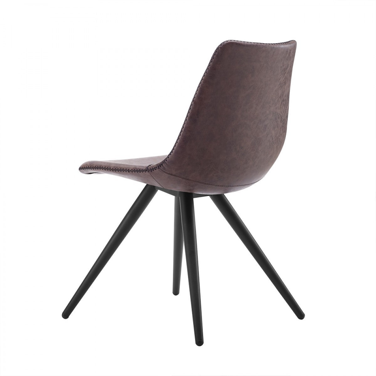 Modrest Condor Modern Brown Dining Chair Set of 2