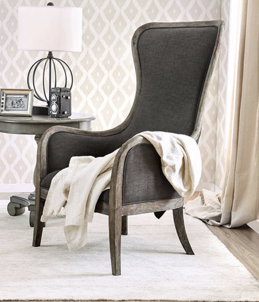 Charlottestown Accent Chair in Gorgeous Weathered Gray