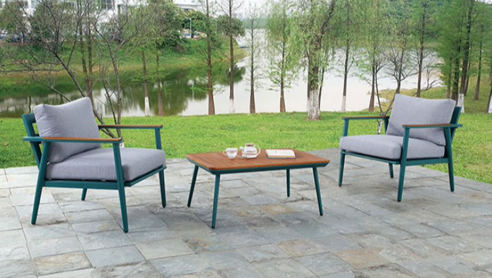 Marsha 3pc Patio Set - Furniture of America CM-OT1845