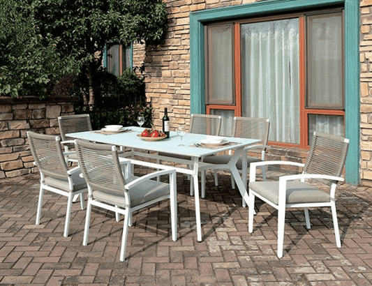 Arisha 7pc Transitional Patio Set