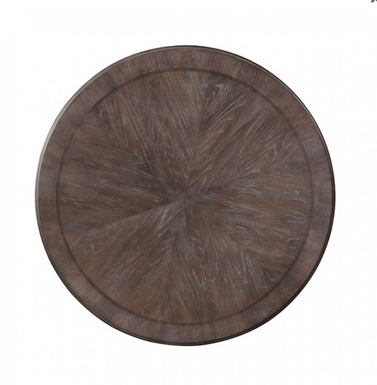 Arcadia Transitional Solid Wood Dining Set in Natural Tone