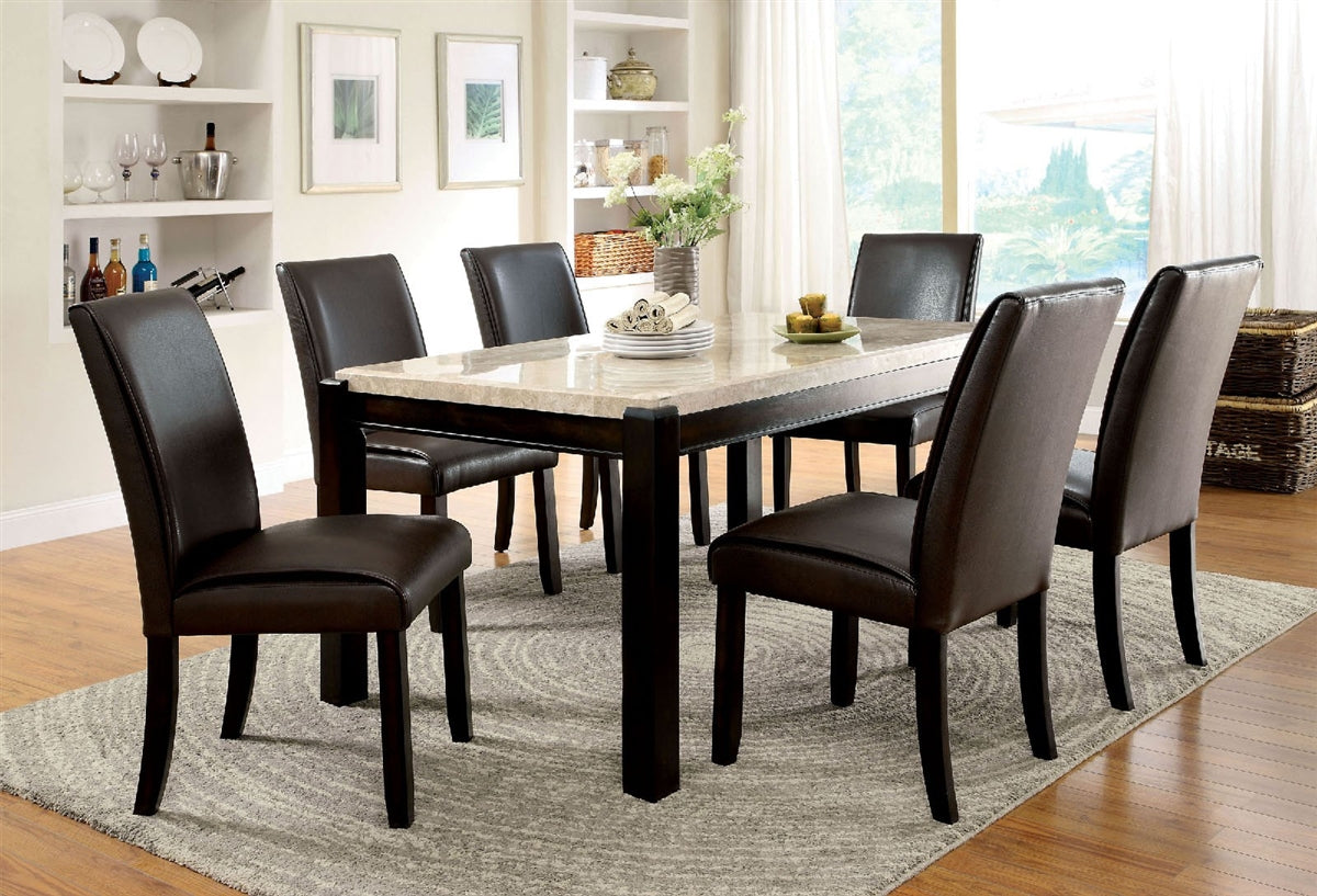 Gladstone Genuine Marble Dining Table