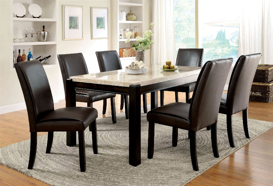 Gladstone Genuine Marble Dining Table
