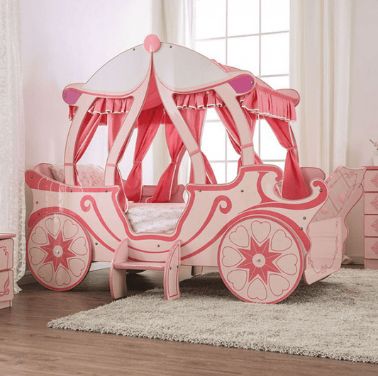 Arianna Little Princess Twin Carriage Bed