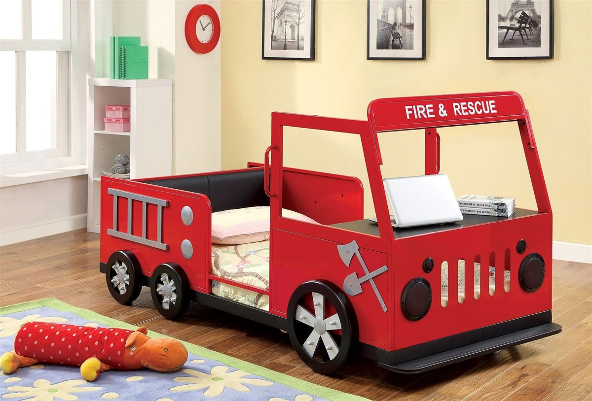 Fire & Rescue Twin Bed