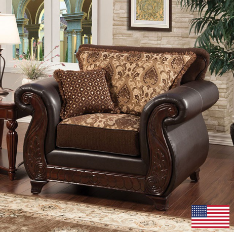 Franklin Traditional Victorian Arm Chair