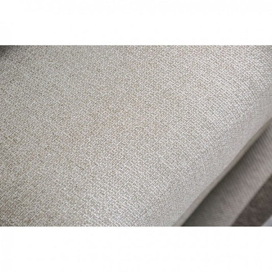 Christine Transitional Sofa in Light Gray