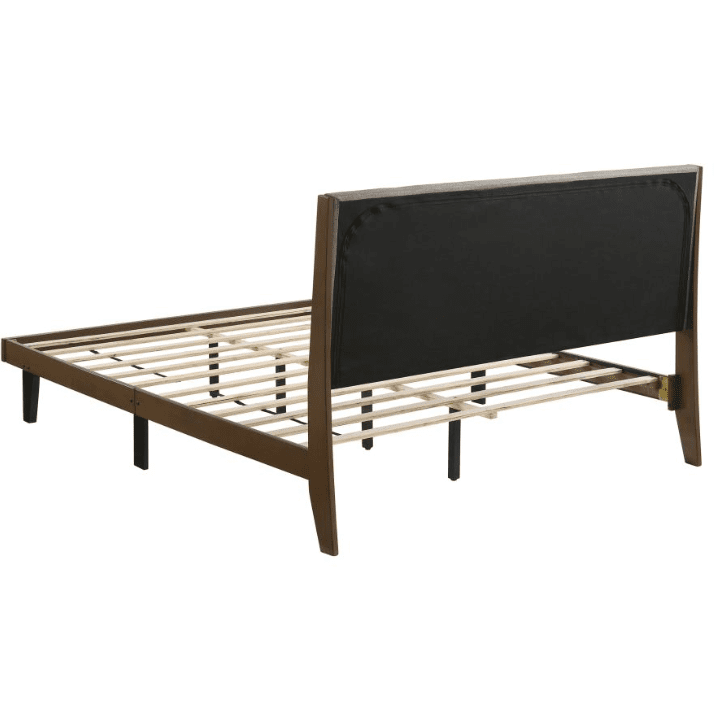 Mays Mid-Century Modern Collection in Walnut Brown & Gray