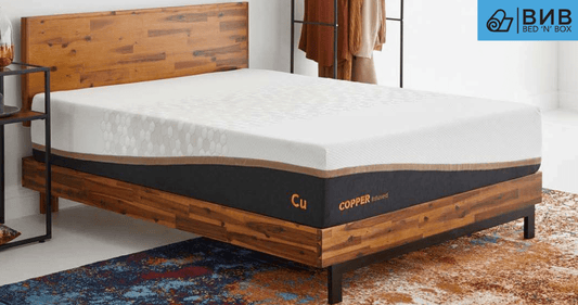 American Bedding 12" Copper Infused Memory Foam Mattress - Medium