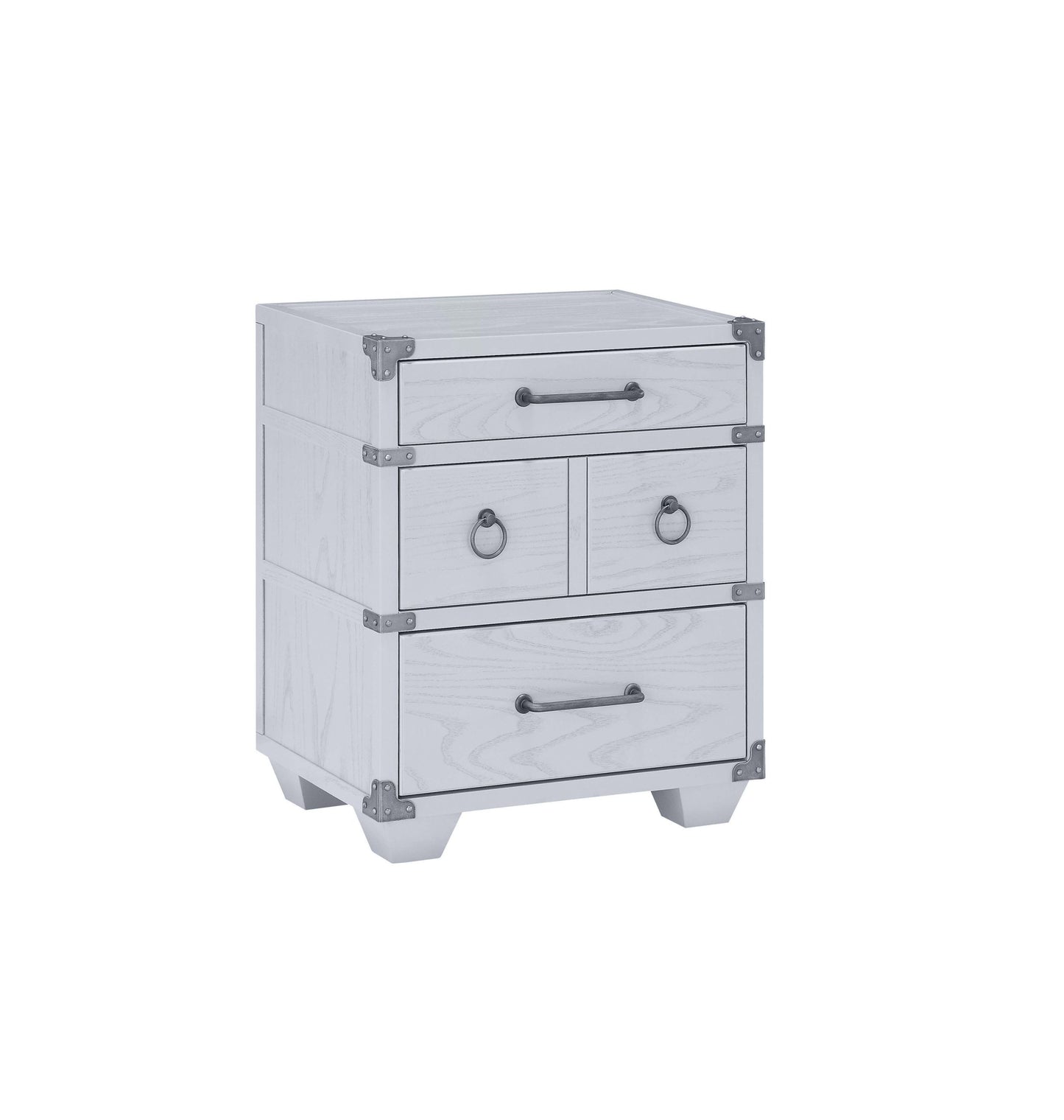 ACME Orchest Nightstand w/3 Drw, Gray 36138