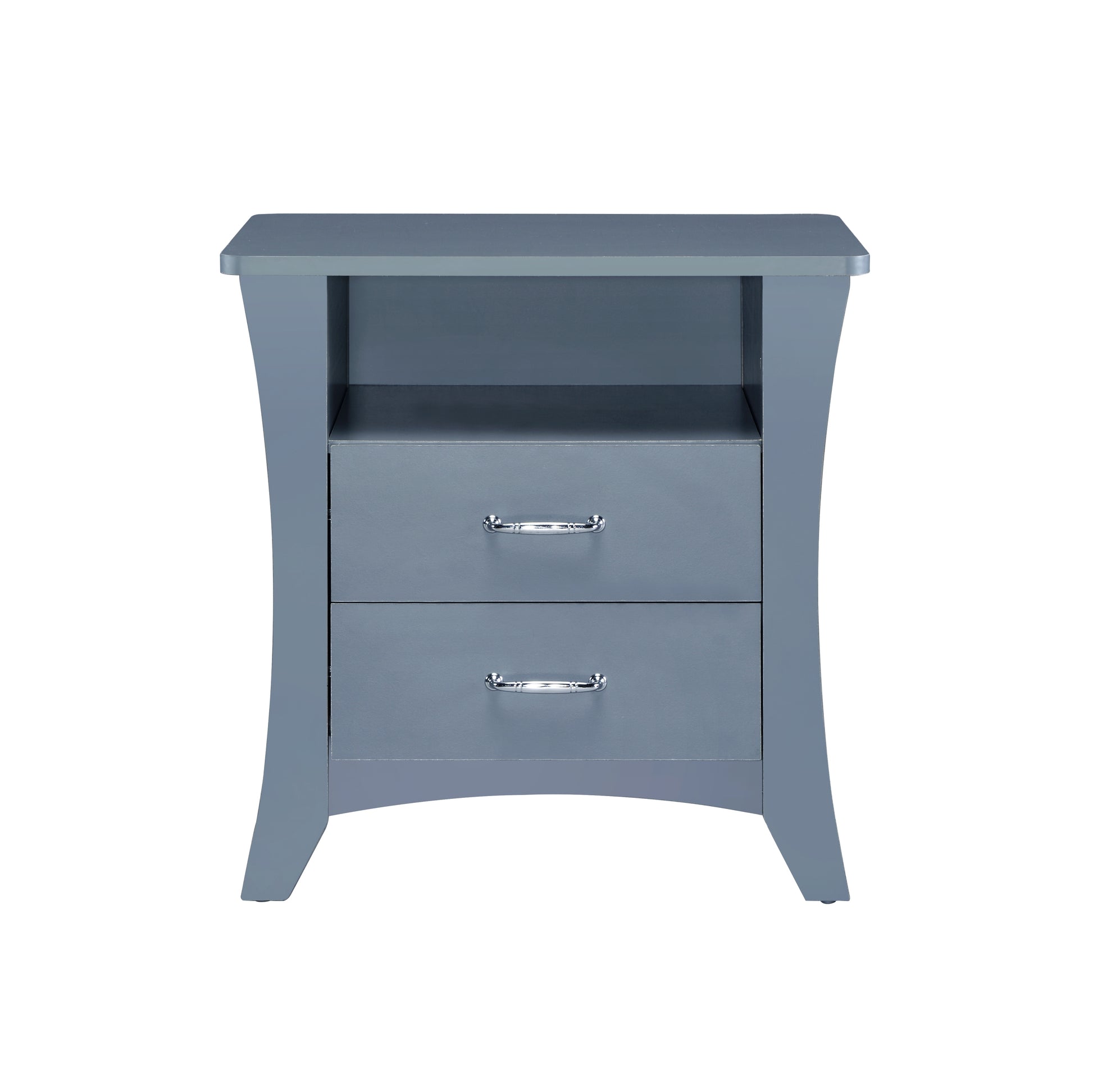 ACME Colt Nightstand in Gray Finish AC00382