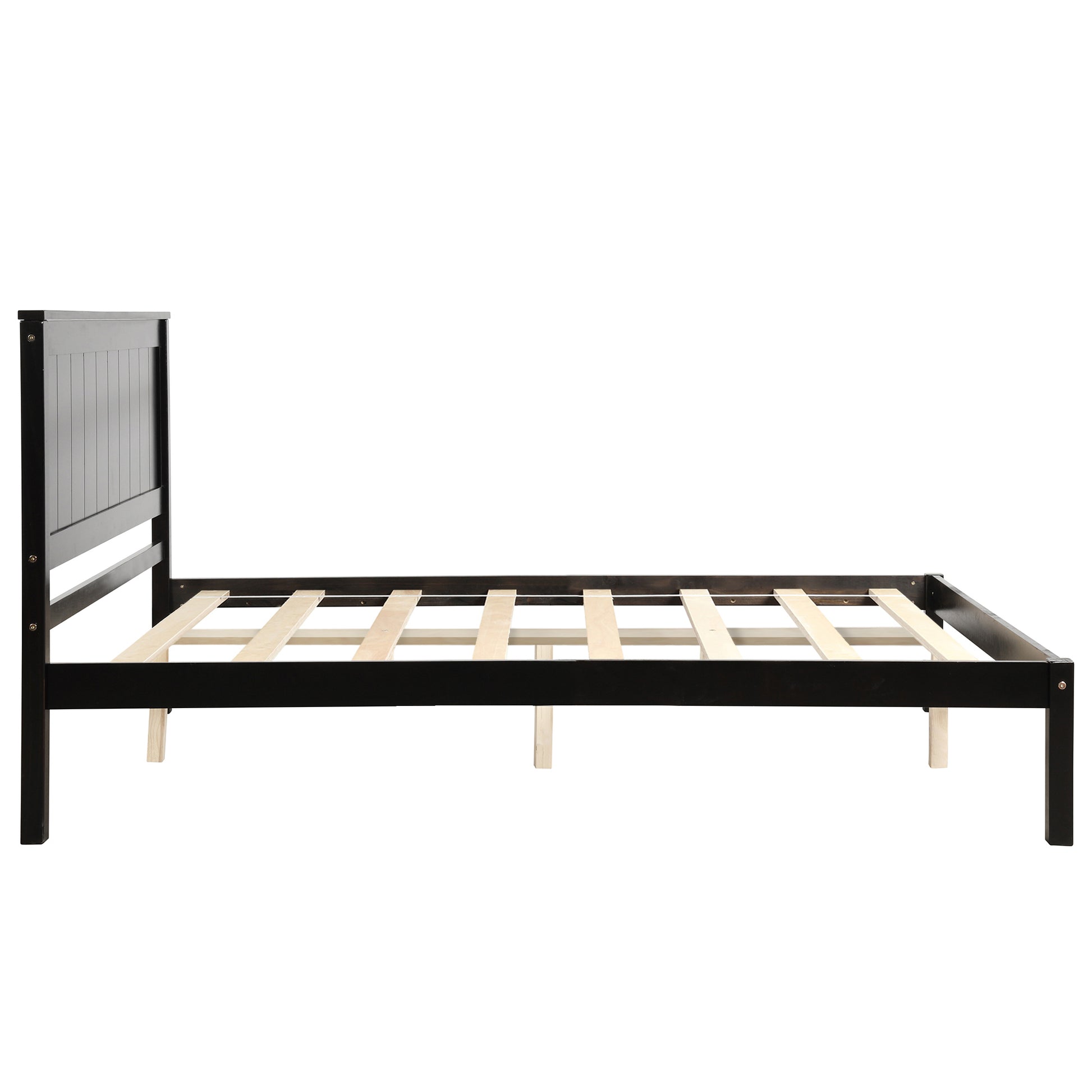 Full Size Platform Bed in Espresso